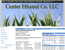 Tablet Screenshot of centerethanol.com